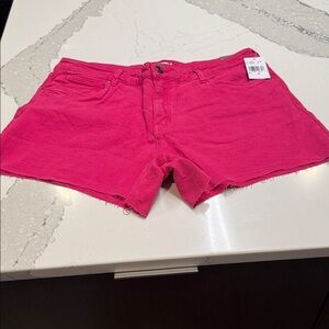 Kut from the Kloth Fuchsia Jean Shorts NWT 3.5” Inseam